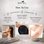Exfoliating glove for Shower & Exfoliating body scrubber – 100% Vegan Viscose - Image 4