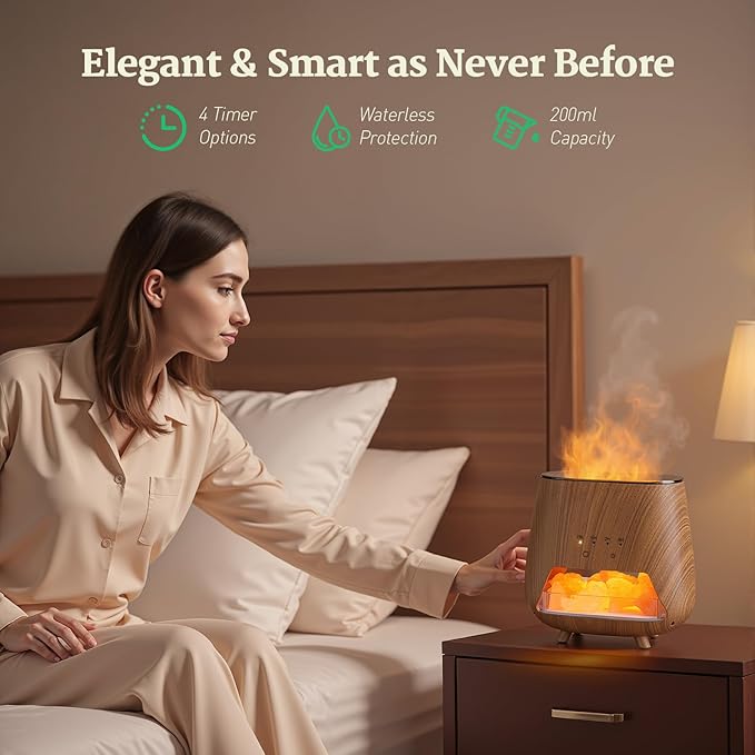 Essential Oil Diffuser for Home: 200ml Aromatherapy Diffuser - Image 5
