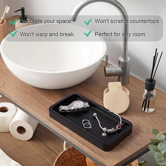 ALELION 8" Bathroom Vanity Tray - Image 8