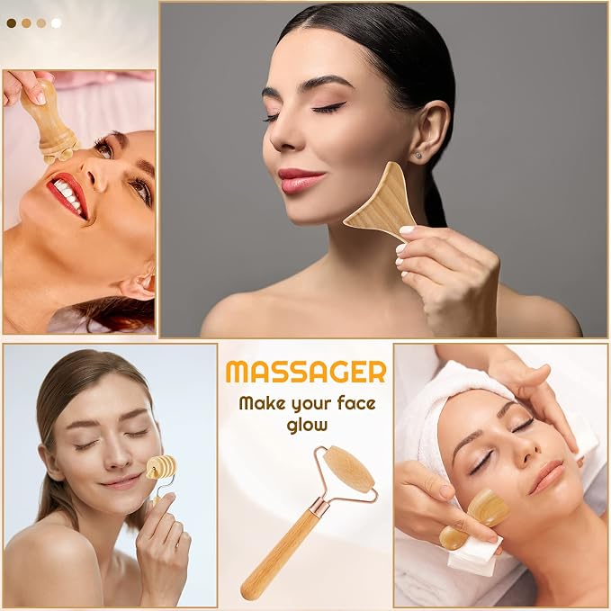 16-in-1 Wood Therapy Massage Tools Set Maderoterapia Kit Therapy Tools - Image 3