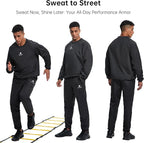 HOTSUIT Men Sauna Suit Sweat Suits Durable Gym Exercise Workout Jacket - Image 3