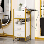OmySalon Salon Trolley Cart, Hair Styling Station - Image 2