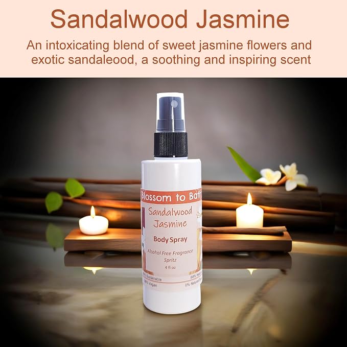 Blossom to Bath Sandalwood Jasmine Body Spray - Image 2