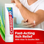 Cortizone-10 Maximum Strength Soothing Aloe Itch Relief Cream, 1% Hydrocortisone - Image 6