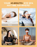 Heated Eye Mask Disposable 24 Pack, 45+ Min Self Heating Steam Eye Mask - Image 7