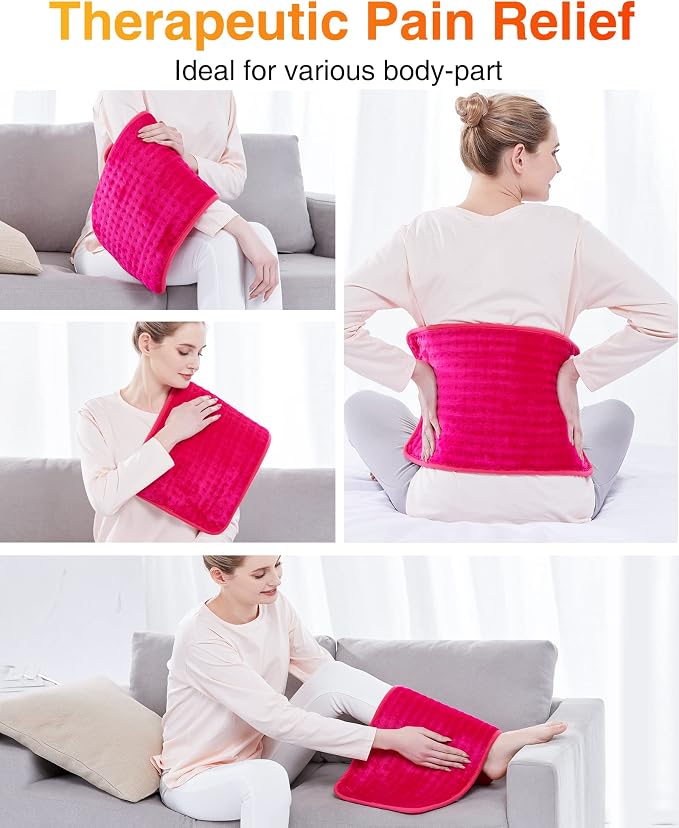 WOOMER Extra Large Heating Pad, Electric Heating Pad - Image 5