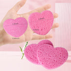 50-Count Facial Sponges Compressed, 100% Natural Cellulose Face Sponge - Image 3