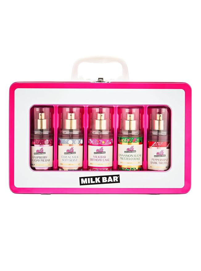 Bath and Body Works Milk Bar Mini Fine Body Fragrance Mist Sampler Gift Set by BathBodyWorks