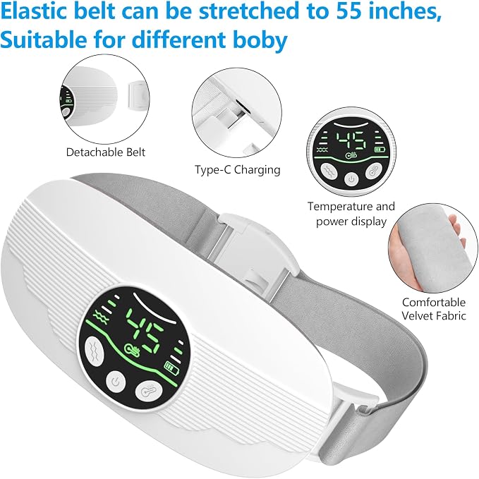 HOTBAG Heating Pad for Period Cramps Portable Cordless 3S Fast Period Heating - Image 3