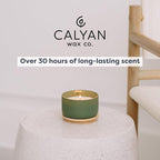 Calyan Wax Co. Piñon & Woods 3 Wick Scented Candle - Image 4
