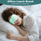 Sleep Mask for Side Sleeper Women Men, Eye Mask for Sleeping Light Blocking - Image 5