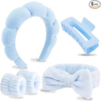 VELSCRUN Spa Headbands for Wash Face, Makeup Headband, Facial Skincare Headbands by VELSCRUN