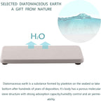 NiuYichee 2 Pcs Water Absorbing Stone Trays, Kitchen/Bathroom Sink Soap Dish - Image 4