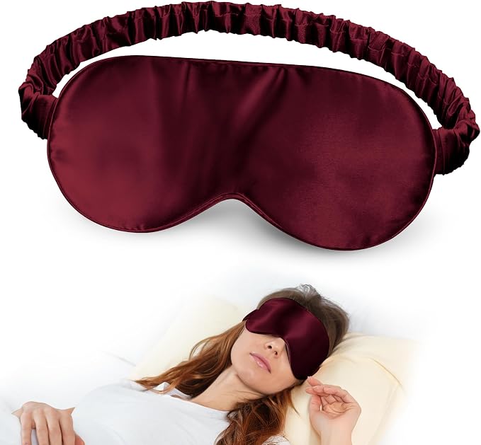 SilkDream 100% Mulberry Silk Sleep Mask Eye Mask by Unknown