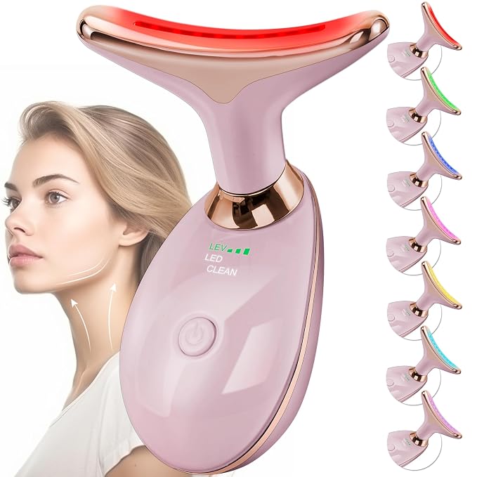 Facial Massager Red-Light-Therapy-for-Face and Neck, Face  culpting Wand by Doset