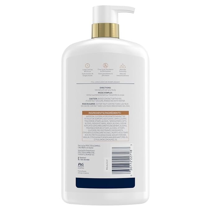 Ivory Hand & Body Lotion + Body Wash Bundle, Oatmilk Scent, 24hr Moisturizing & - Image 10