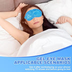 2Pack Cold Cooling Eye Mask, Reusable Hot Colder Therapy Gel Bead - Image 8