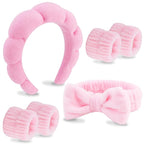 VELSCRUN 6 Pack Spa Headband, Makeup Headband, Face Wash Headbands, Skincare by VELSCRUN