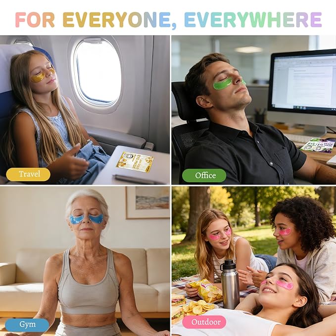 120 Pairs Under Eye Patches for Puffy Eyes and Dark Circles - Image 5