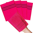 Korean Asian Exfoliating Bath Washcloth Mitt - Image 4