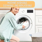 31"x71" Sauna Blanket Insert 2 Pack Machine Washable Blanket Towel Insert Super - Image 3