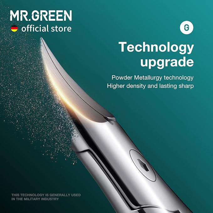 MR.GREEN Toenail Clippers Stainless Steel Ingrown Nail Cutter Thick and Hard - Image 4