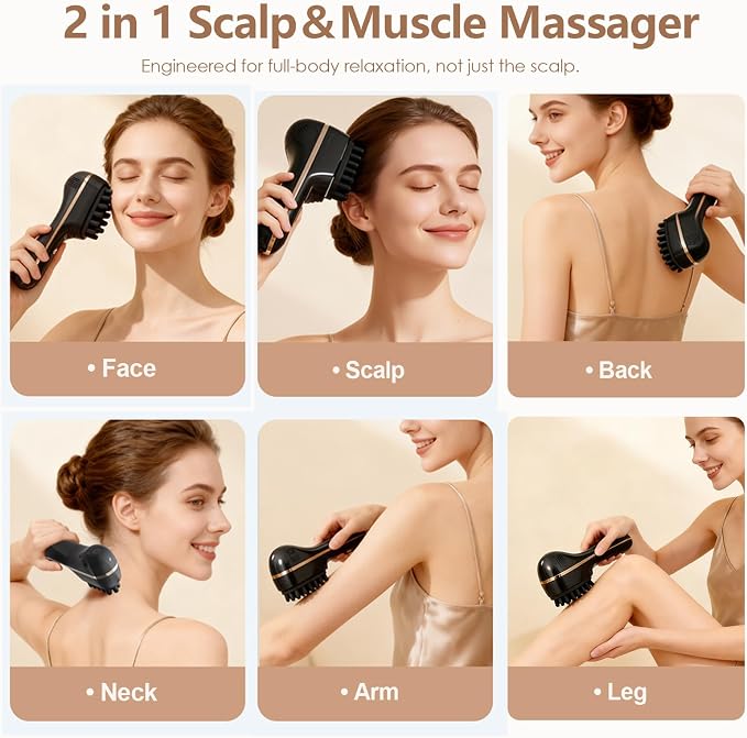 Electric Scalp Massager for Full-Body Relaxation - Image 5