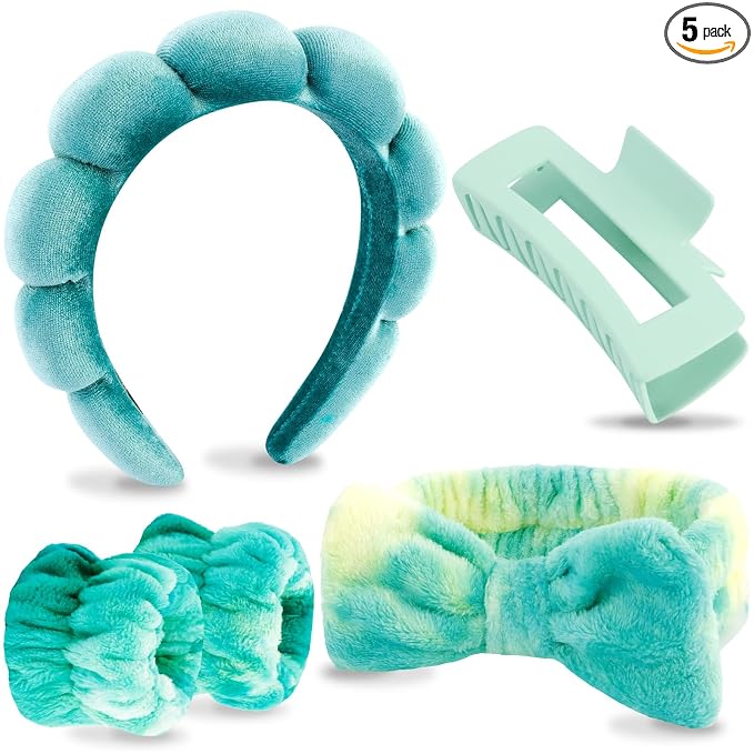 VELSCRUN Spa Headband, Makeup Face Wash Skincare Headbands, Stuff by VELSCRUN