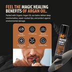 Moroccan Magic Men M3 Organic Peppermint Lip Balm 3 Pack | Ultra-Hydrating & - Image 2