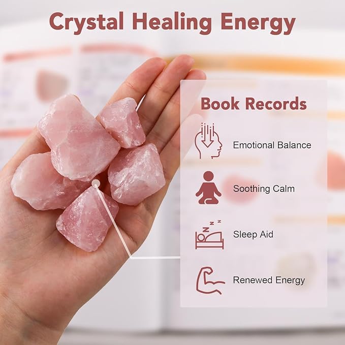 huefull Face Massager Rose Quartz Face Roller & Gua Sha Facial Tool Set - Image 4