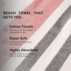 Cotton Turkish Beach Towel - Image 2