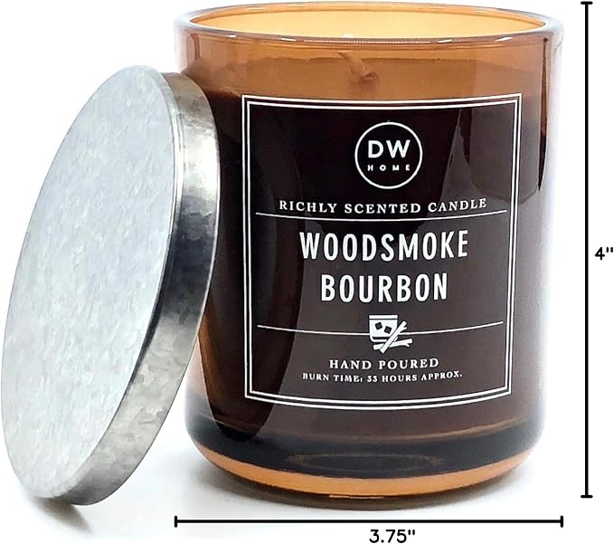 DW Home Woodsmoke Bourbon Candle - Image 6