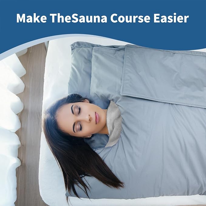 Infrared Sauna Blanket Towel Inserted 30" x 70" Reusable Machine Washable - Image 5