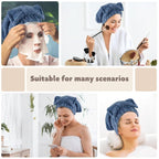 SUNLAND Large Microfiber Hair Drying Caps - Image 6