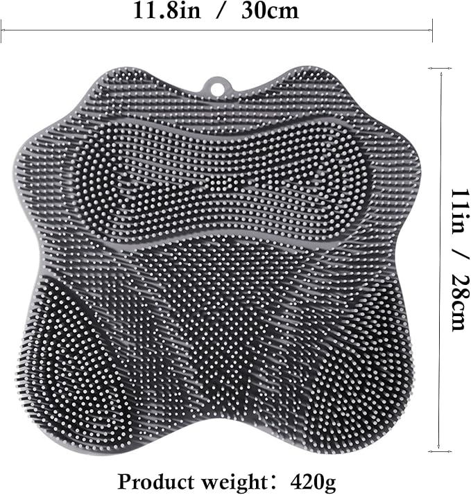 Shower Foot Scrubber, Shower Foot and Back Scrubber - Image 8