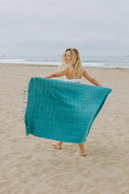 InfuseZen Stonewashed Turkish Bath & Beach Towel –100% Organic Turkish Cotton - Image 6