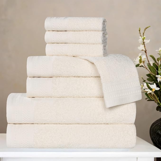 Superior Honeycomb Cotton Medium Weight Towels, by SUPERIOR