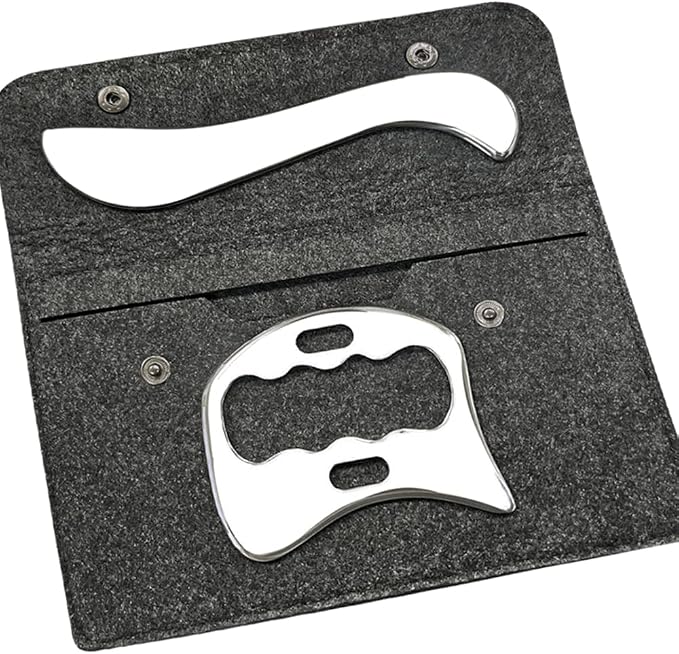 Stainless Steel Gua Sha Scraping Massage Tool-Muscle Scraper by FeelfreeSport