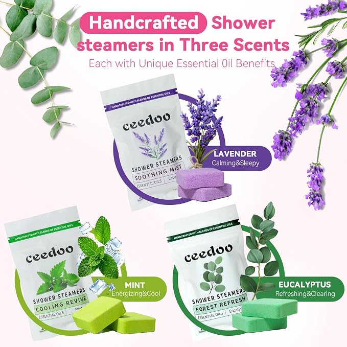 Shower Steamers Aromatherapy 6 Pack - Image 2