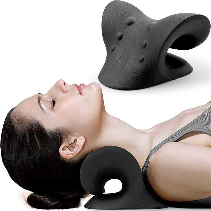 RESTCLOUD Neck and Shoulder Relaxer, Cervical Traction Device by RESTCLOUD