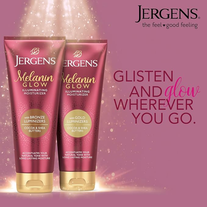 Jergens Hand and Body Lotion, Melanin Glow Illuminating Moisturizer, - Image 6