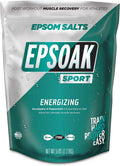 Epsoak Sport Epsom Salt 5 lb. Magnesium Sulfate USP. Resealable Epsom Salt Bag by Epsoak