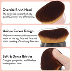 Oversize Body Blending Brush for Self Tanner, Full Body Makeup & Contour - Image 6