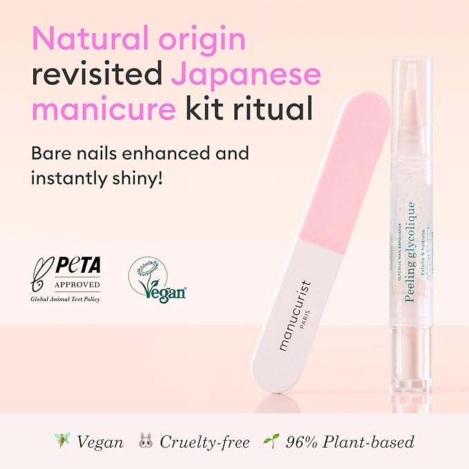 Japanese Manicure Kit Made Easy By Manucurist- Natural & Simplified - Image 2
