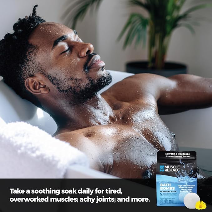 Muscle Rehab Epsom Salt Bath Bombs - Image 4