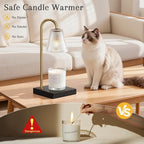 Hong-in Modern Gold Candle Warmer Lamp - Image 3