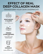 6 Pack Bio-Collagen Face Mask, Hydrating Overnight Masks, Fine Lines Face - Image 2