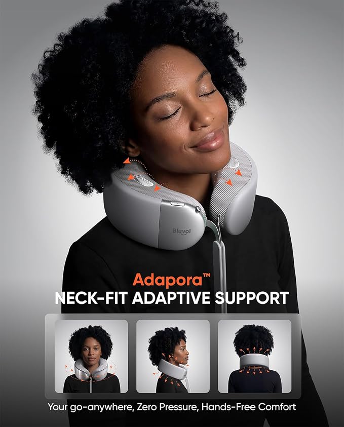 Bluvol Nest 10 Ultra Immersive Heated Neck Massager, Therapist-Style Deep - Image 3