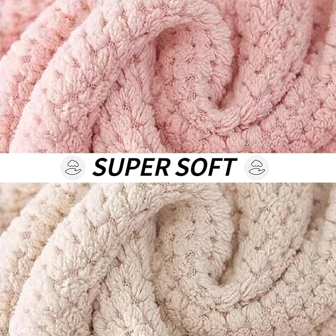2 PCS Extra Large Hair Towel Wrap - Image 6