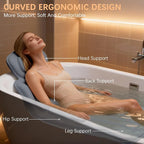 Ergonomic Full Body Bath Pillow - Image 3